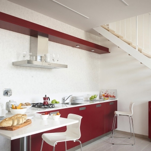 ROSSO TIZIANO kitchen full equipped